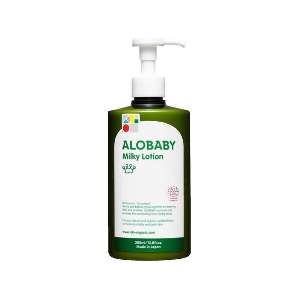 免運 ALOBABY 寶寶牛奶潤膚乳液 380ml【WAGAMAMA】