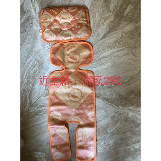 現貨-二手黃色小鴨《PiyoPiyo》涼感嬰幼兒坐墊/推車坐墊+枕頭