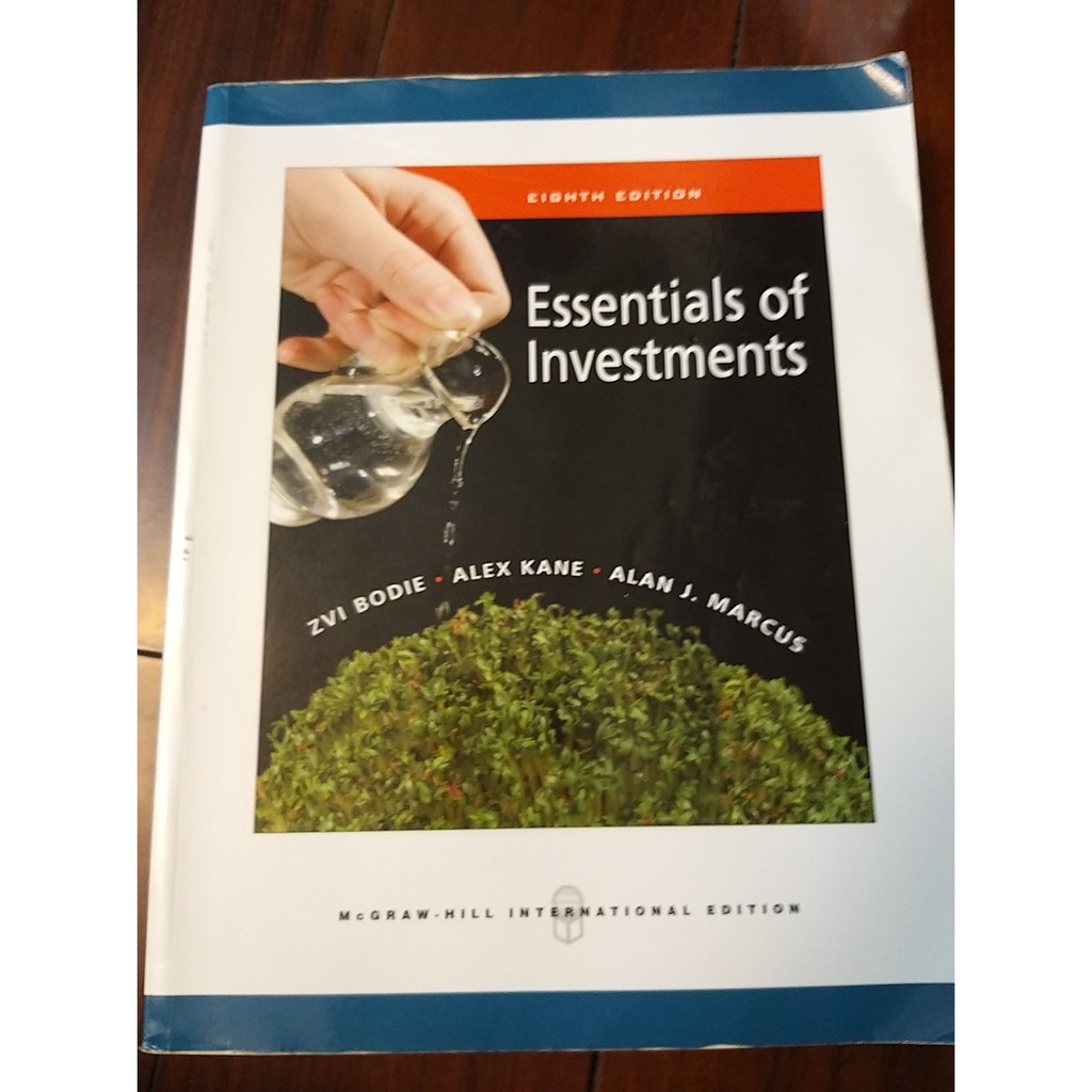 &lt;二手商城&gt; 大學商學院用書 Essentials of Investments 8th McGraw Hill