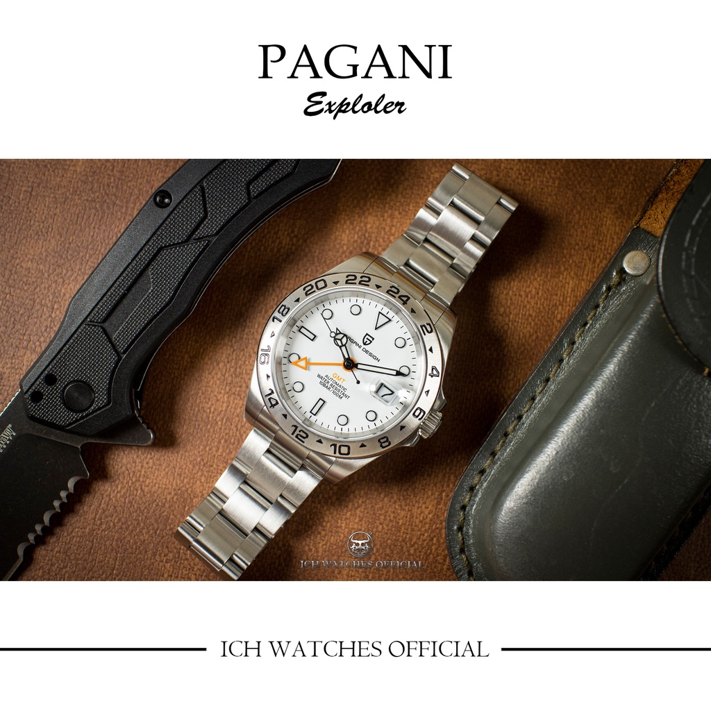 原裝進口Pagani design PD-1689探險家系列機械錶-男錶運動錶潛水錶生日禮物情人節禮物Exploler