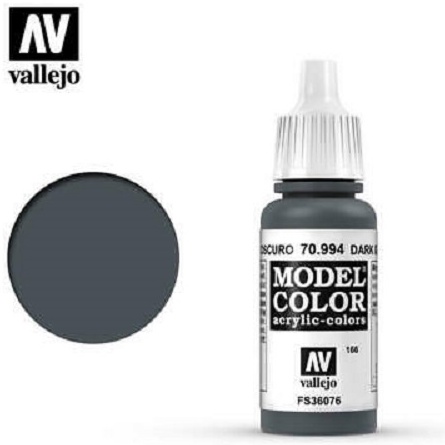 Acrylicos Vallejo 模型色彩 Model Color 166 70994 暗灰色 東海模型