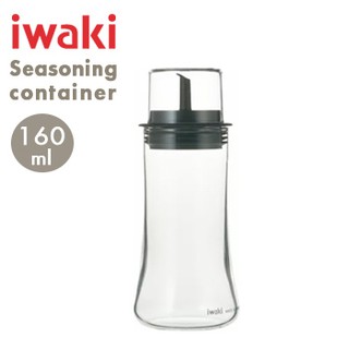 《旬好日貨》現貨 日本 iwaki 玻璃 醬料罐 醬油瓶 M號 (160ml) ☆KT5032-BK☆