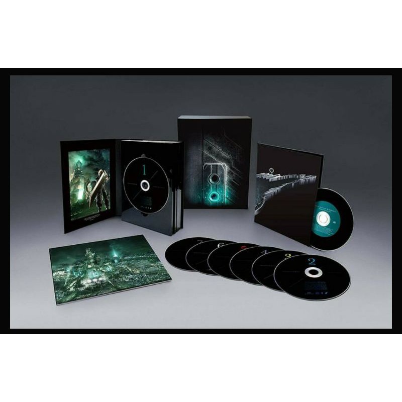 太空戰士7重製版 Final Fantasy VII 原聲帶 OST CD8碟 初回生産限定版