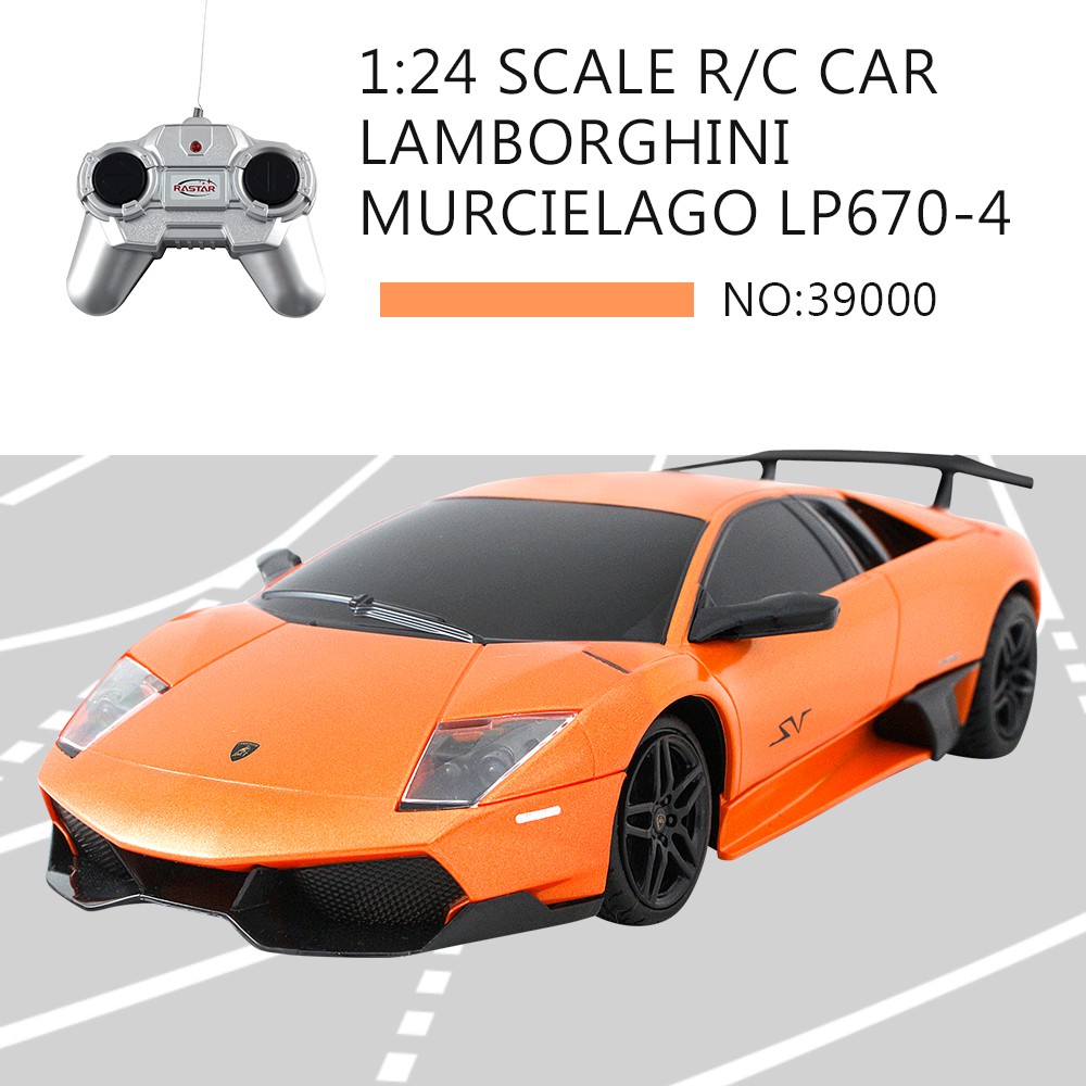 【瑪琍歐玩具】1:24 LAMBORGHINI MURCIELAGO LP670-4遙控車 藍寶堅尼超跑/39000