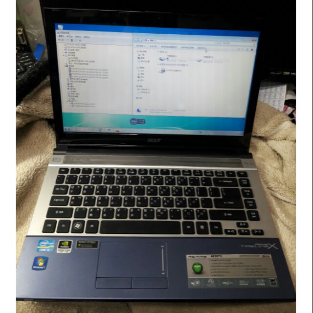 速達二手電腦 二手寶石藍 Acer 4830TG筆電