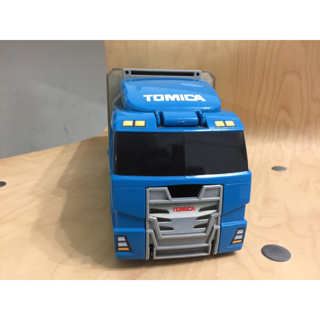 日本TOMICA小汽車收納展示車(大卡車造型)