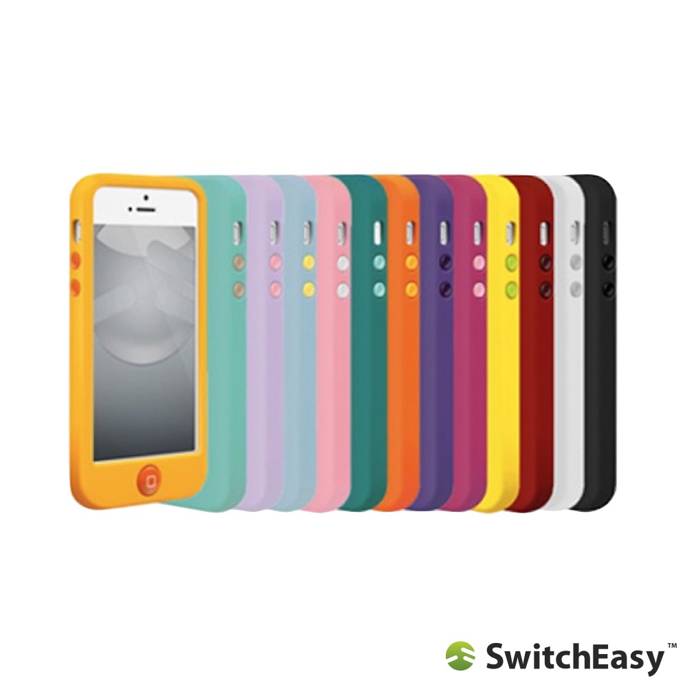 SwitchEasy iPhone SE5/iPhone 5s/iPhone 5 Colors 彩色 矽膠 保護套