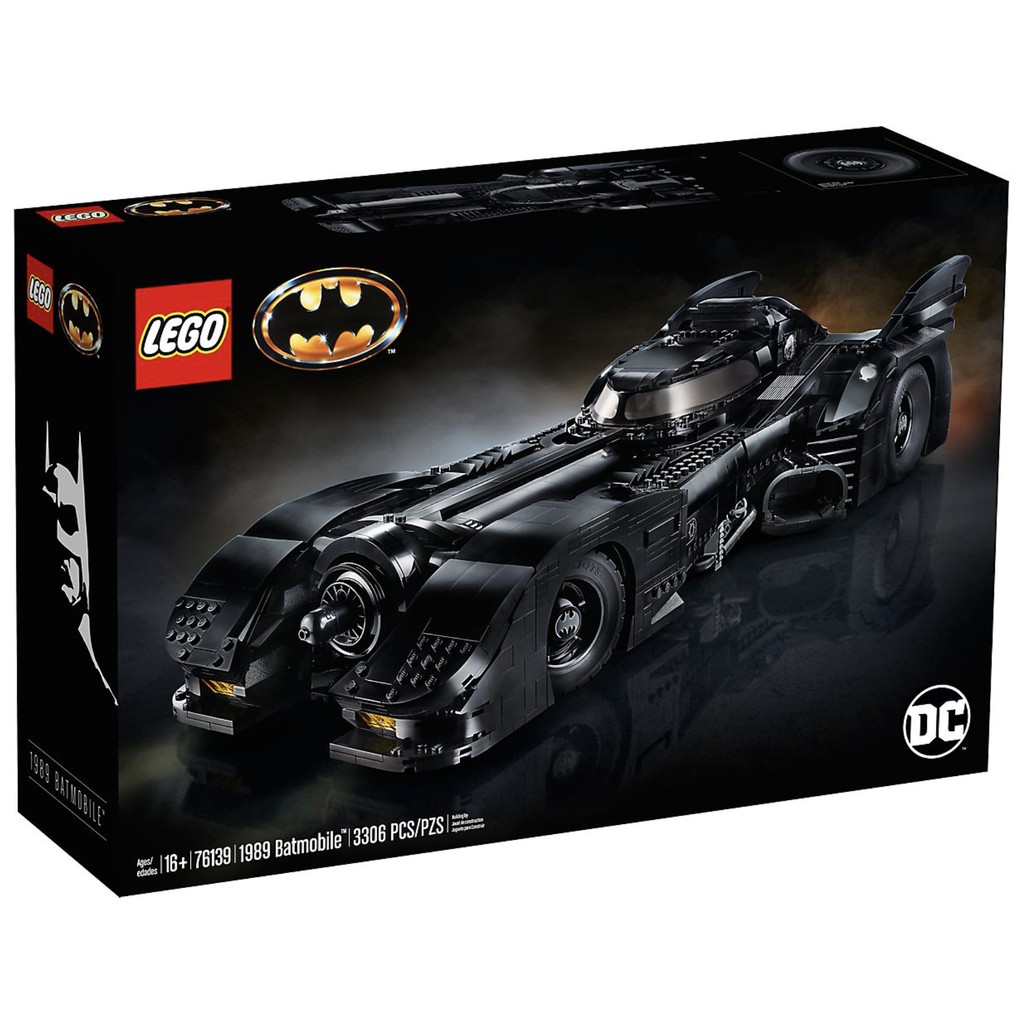 【ToyDreams】LEGO樂高 超級英雄 76139 1989年蝙蝠車1989 Batmobile