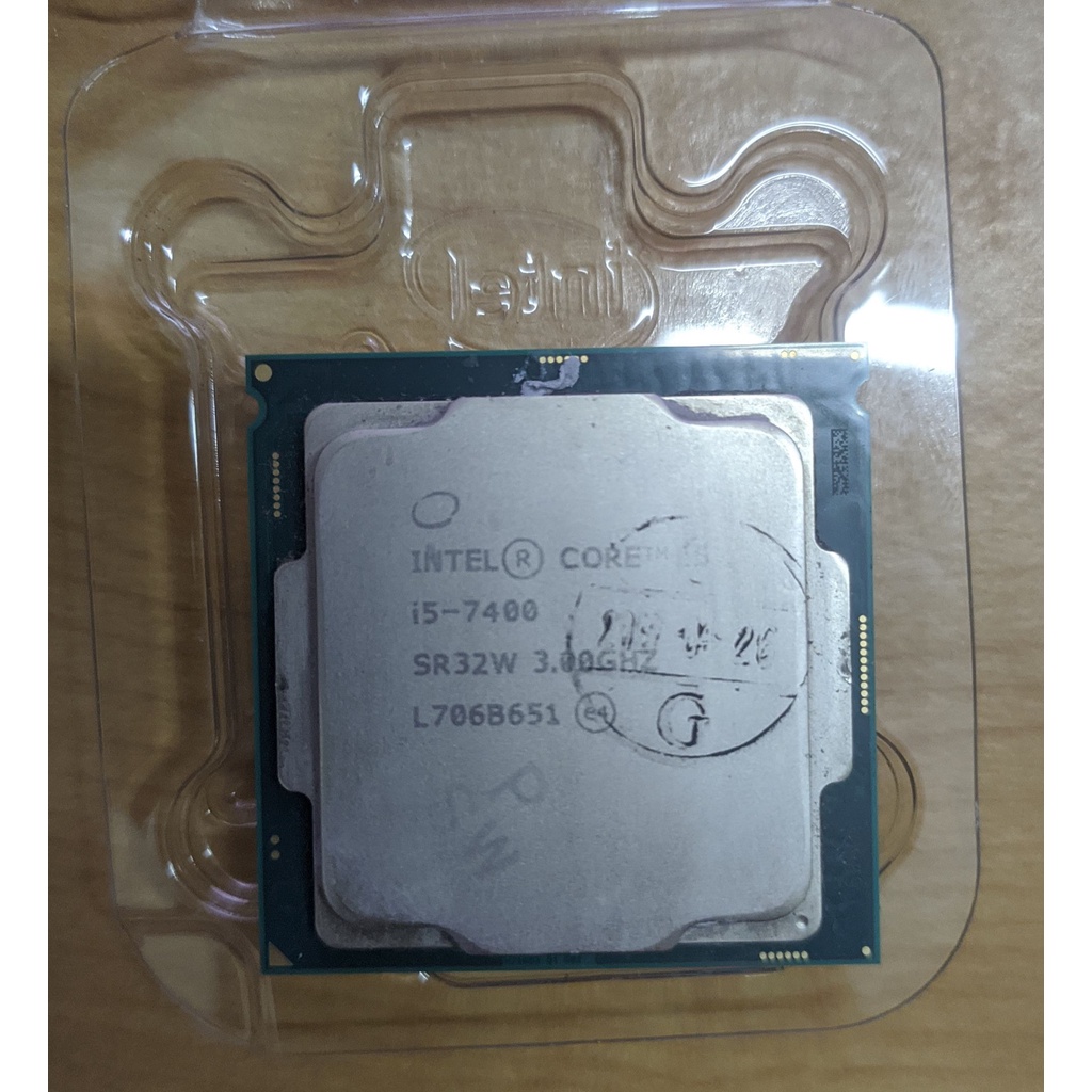 (二手)CPU Intel i5-7400