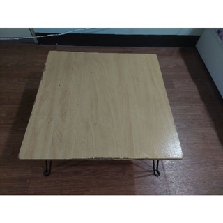 木紋折疊桌和室桌收納邊桌小桌子