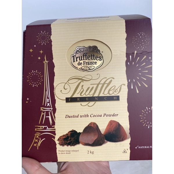 【分購】Truffettes de France 松露巧克力風味球 500公克X1包 好市多Costco代購