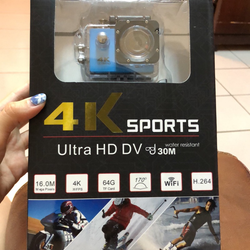 4K sports Ultra HD DV 30m 運動攝影機