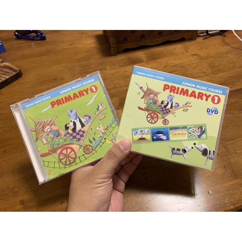 YAMAHA 音樂教室幼兒版幼兒1 CD+DVD 不分售