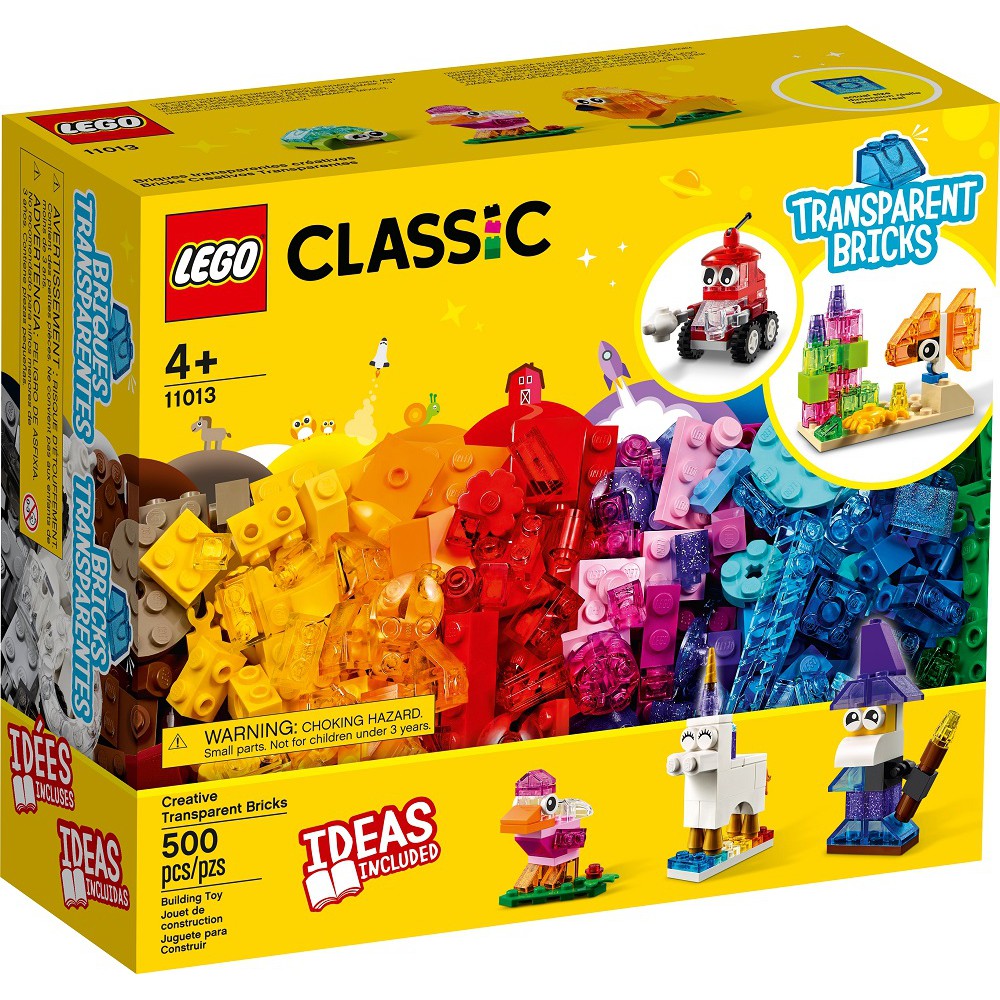 【小天使玩具】(現貨)LEGO 11013 創意透明顆粒