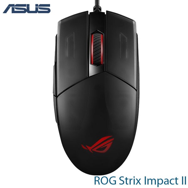 【MR3C】含稅 ASUS 華碩 ROG Strix Impact II 電競有線光學滑鼠 滑鼠