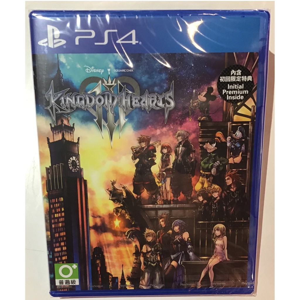 &lt;譜蕾兒電玩&gt;(全新)PS4 王國之心 3 中文版 KINGDOM HEARTS III