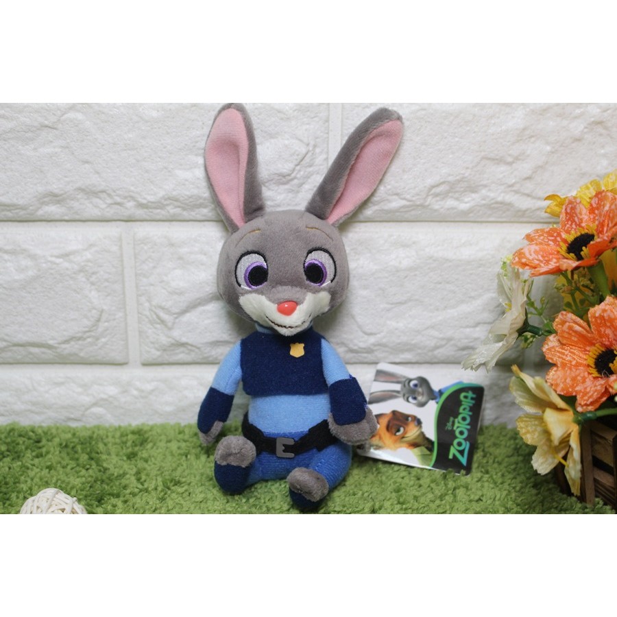 動物方城市 警察 哈茱蒂 Judy Hopps 兔子坐姿娃娃 兔子玩偶 Zootopia 蔡依林配音 動物方程式