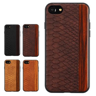 TOTU iPhone8Plus/7Plus手機殼防摔殼 蟒蛇 紋木紋 爵系列