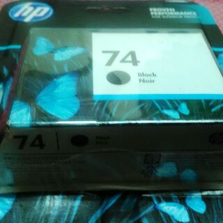 HP NO.74原廠黑色墨水匣(彩色530元，黑+彩超值包850起，24年黑750元 ，18年黑色500元）