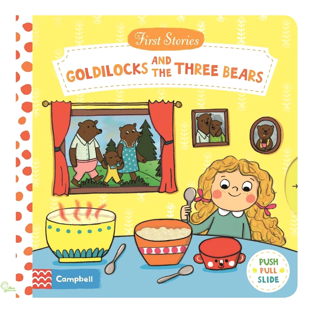 Goldilocks and the Three Bears（First Stories）三隻熊的故事（遊戲操作厚頁書）（外文書）
