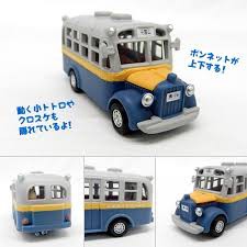 41+板橋  ENSKY 日版 宮崎駿 迴力車 龍貓 復古巴士 公車 PBC-02 (4970381343668)