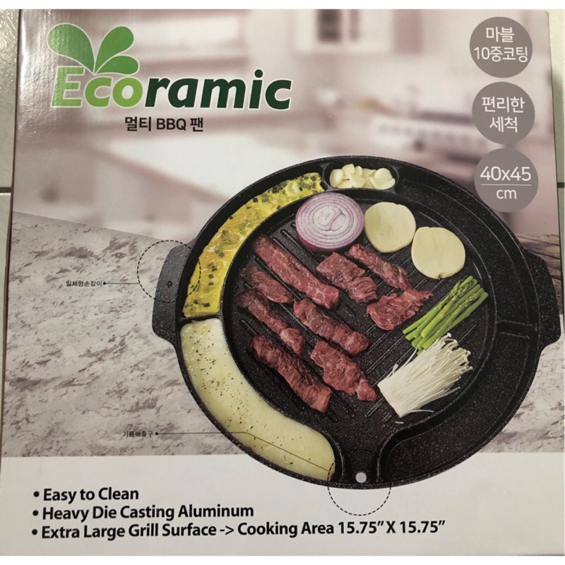 Ecoramic韓國不沾烤盤 烤蛋格
