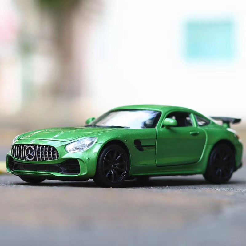 阿米格Amigo│賓士 GT AMG 合金車 迴力 聲光 收藏 1:32 模型玩具 禮物