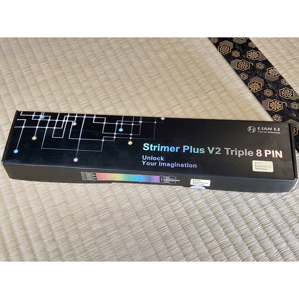 LIAN LI 聯力 Strimer PLUS V2 TRIPLE 8Pin ARGB VGA供電排線 PW12-PV2