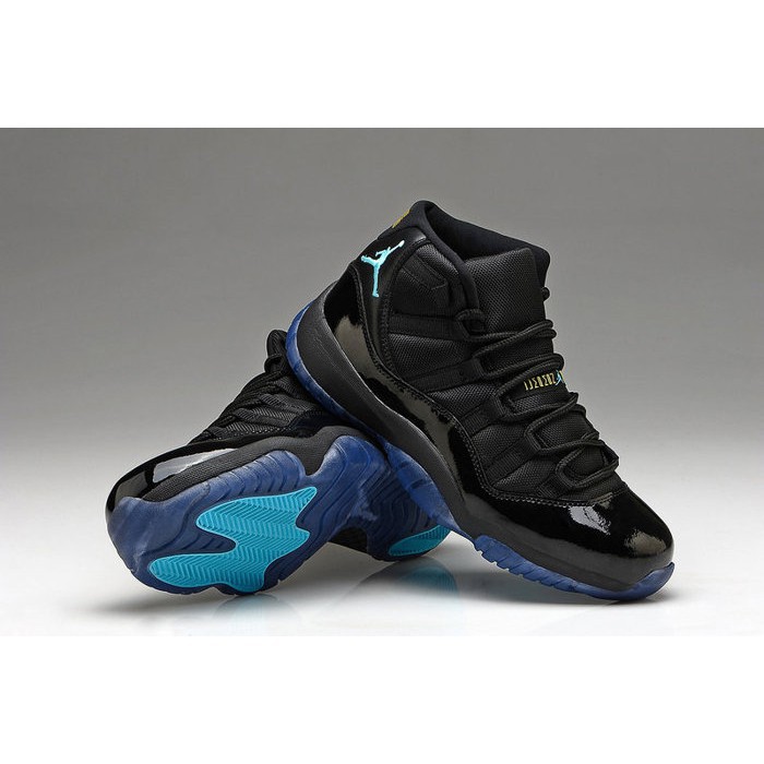 jordan 11 black gamma blue