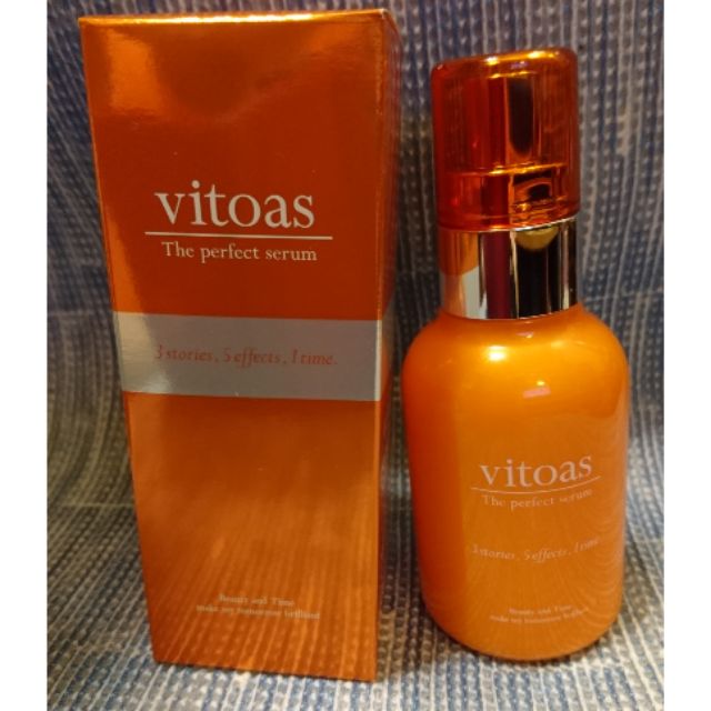 公司現貨Suntory 三得利 Vitoas蜜得絲 多效極妍鎖濕菁華 120ml 瓶裝