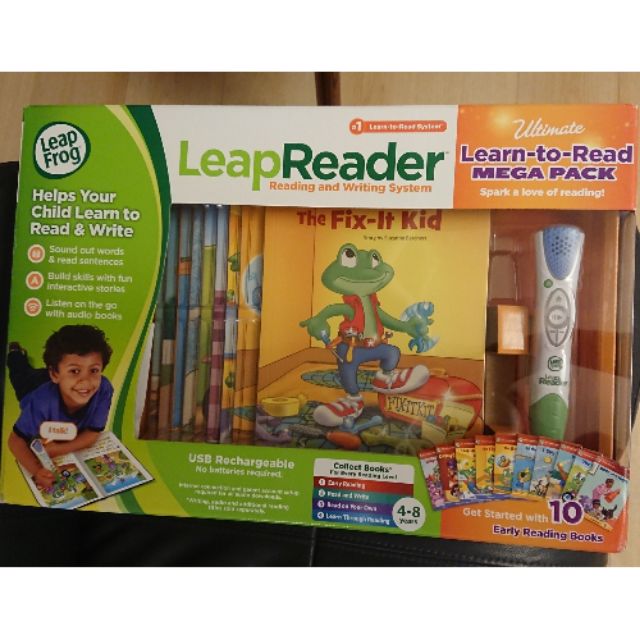 leapfrog learn to read mega pack