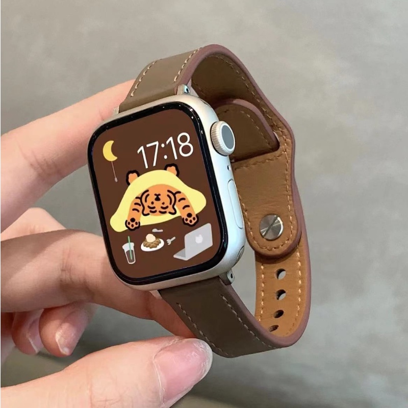 《小紅書同款》APPLE WATCH錶帶  iwatch錶帶 手錶錶帶 蘋果錶帶 愛馬仕同款 適用於S7/S8/S6