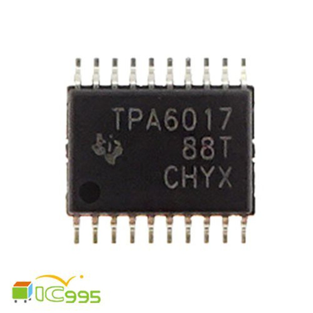 (ic995) TPA6017 TSOP-20 電源管理 電子零件 IC 芯片 壹包1入 #3996 | 蝦皮購物