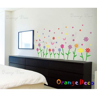 【橘果設計】春花浪漫 壁貼 牆貼 壁紙 DIY組合裝飾佈