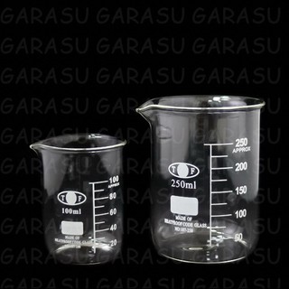 玻璃無柄低型燒杯  實驗室燒杯  特色咖啡杯  耐熱水杯  GARASU實驗器材