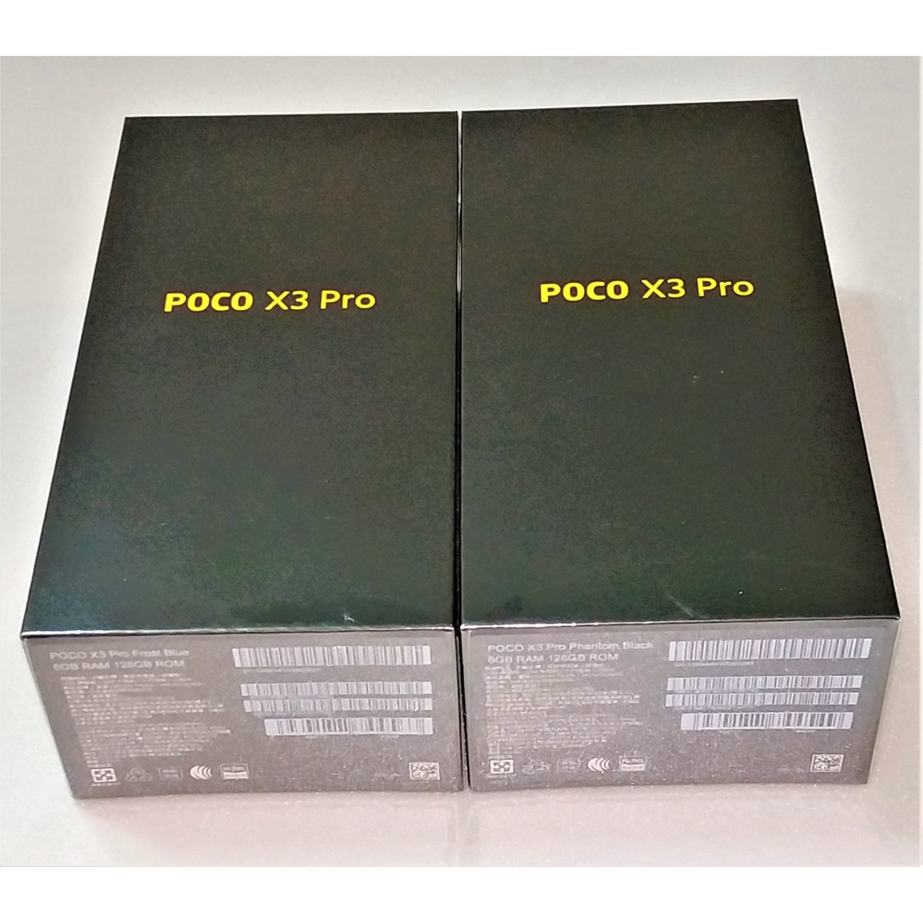 10倍蝦幣10%回饋POCO X3 Pro 6G+128G小米台灣原廠公司貨12個月原廠保固全新未拆封6.67吋雙卡手機