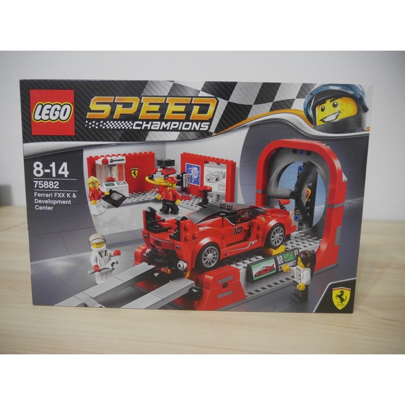 &lt;75882&gt;  LEGO 樂高積木Speed賽車系列 Ferrari FXX 法利拉風洞實驗中心