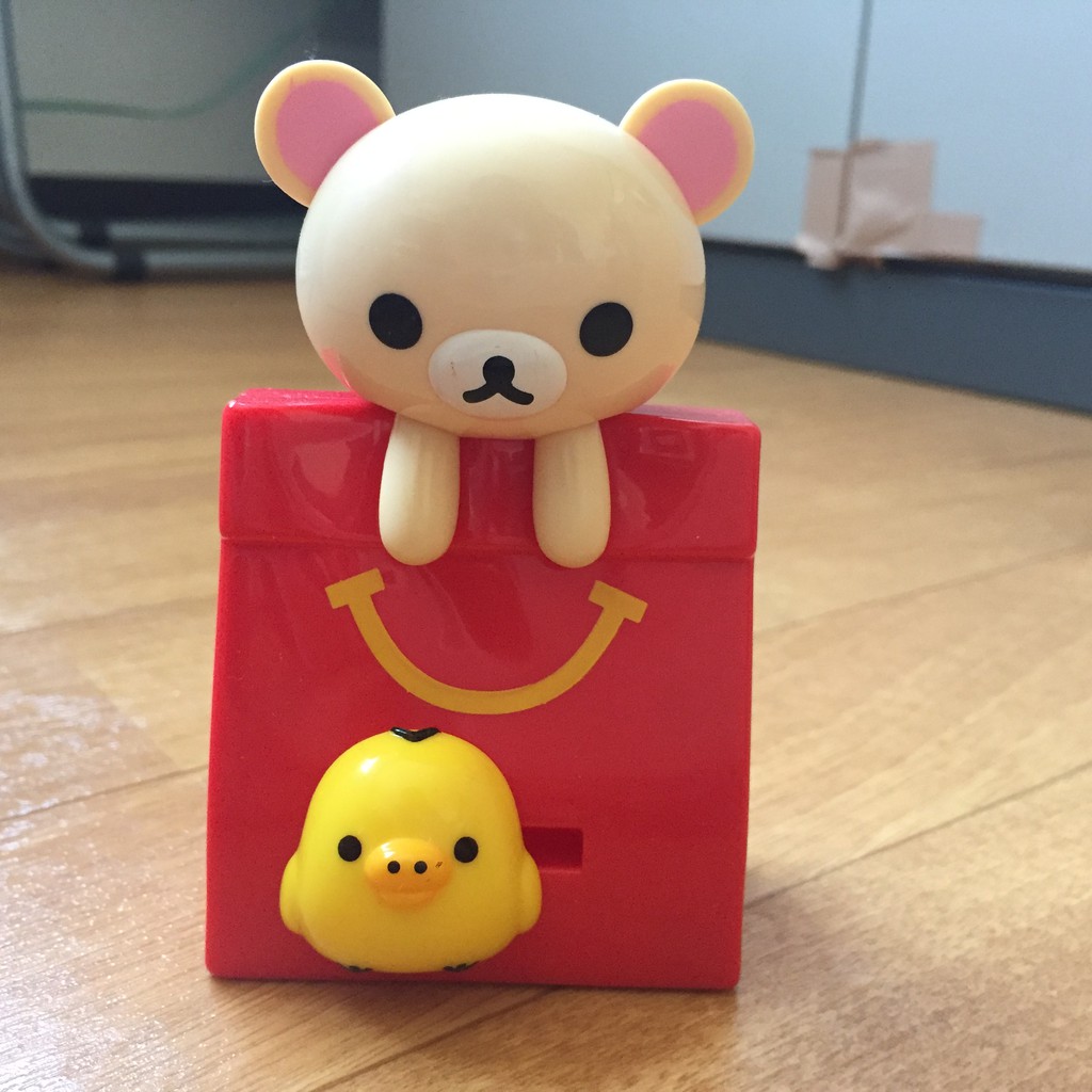 [日本麥當勞玩具]兒童餐拉拉熊聯名限定玩具