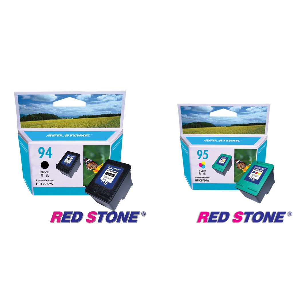 【當天出貨】RED STONE for HP NO.94/NO.95環保墨水匣