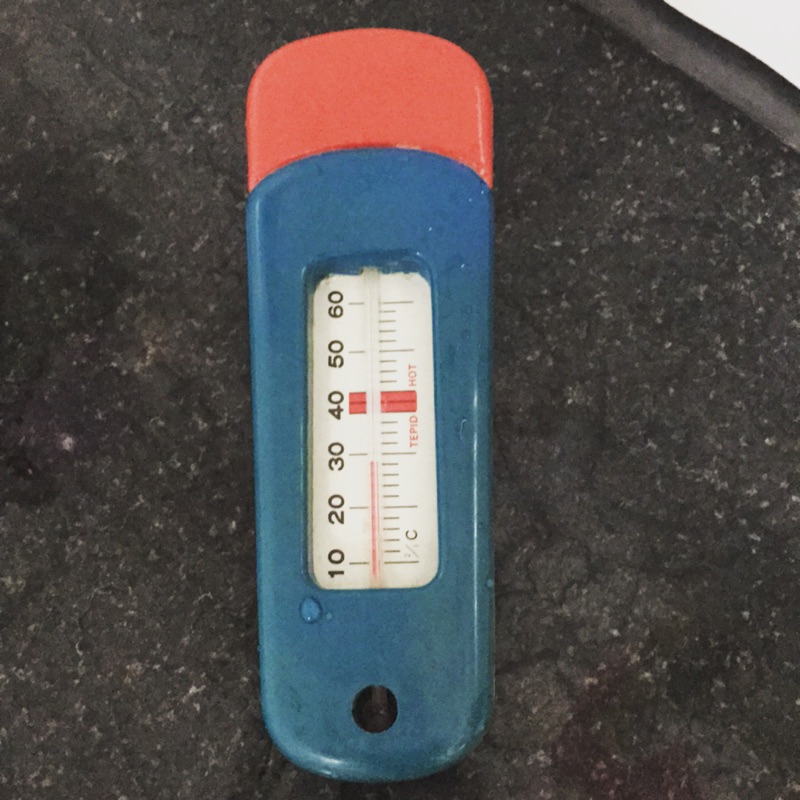 日本製測水溫溫度計寶寶洗澡溫度計