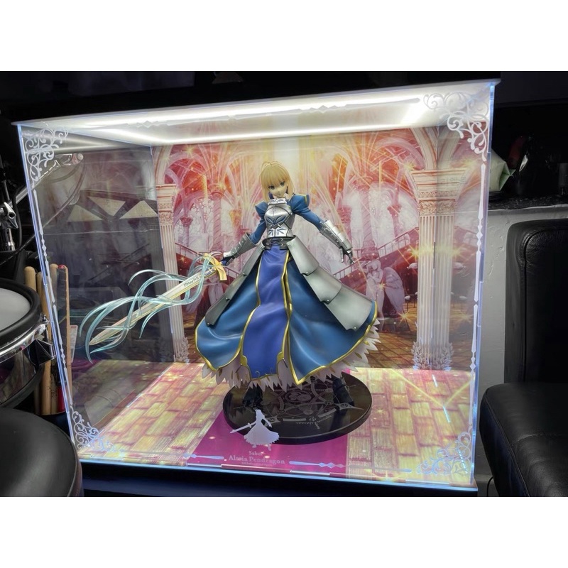 《Yao 挖寶趣》FREEing FGO Saber 阿爾托莉亞・潘德拉岡 1/4 PVC公仔 專用展示盒