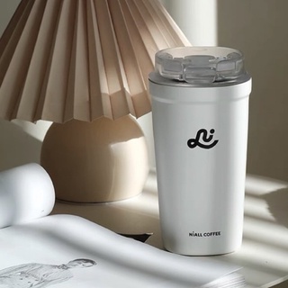［預購］NiALL coffee原創文青logo質感咖啡杯隨行杯保溫杯304不鏽鋼400ml