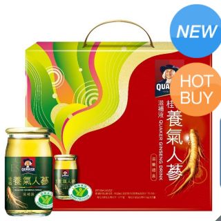 QUAKER 桂格養氣人參 60毫升X31瓶入(宅配)-吉兒好市多COSTCO線上代購