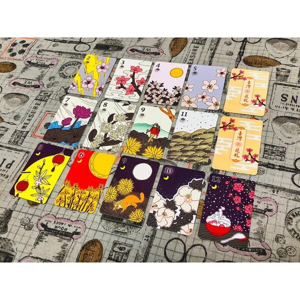 骰子人桌遊 新臺灣花札formosa Flowers 2nd 繁 日本花牌 台灣設計師 手牌管理 配對策略 台灣花札 蝦皮購物