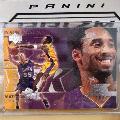 Upper Deck Kobe Bryant 限量500 250/500 球皮印 附殼 NBA 籃球卡 球員卡