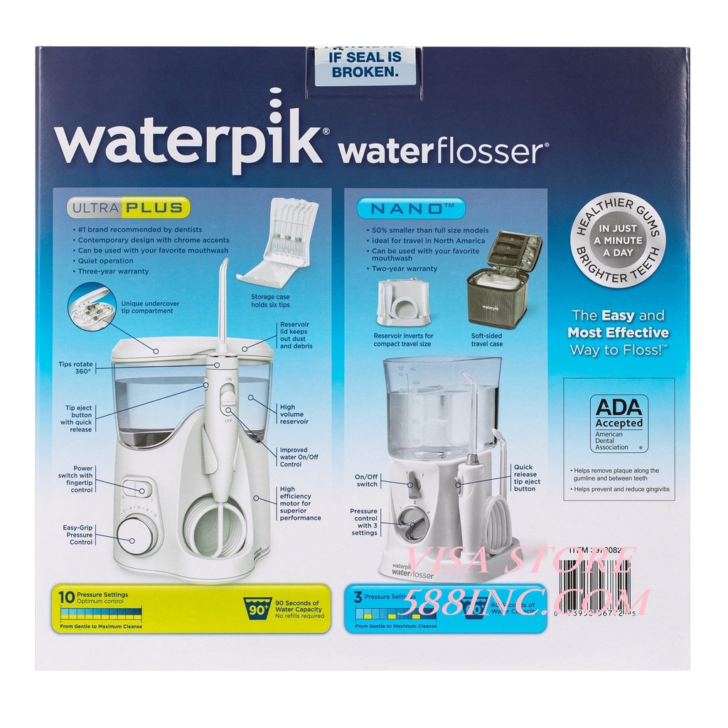 沖牙機組(雙機組) Waterpik WP150 &amp; WP310(含座式及可攜式沖牙機 3978082