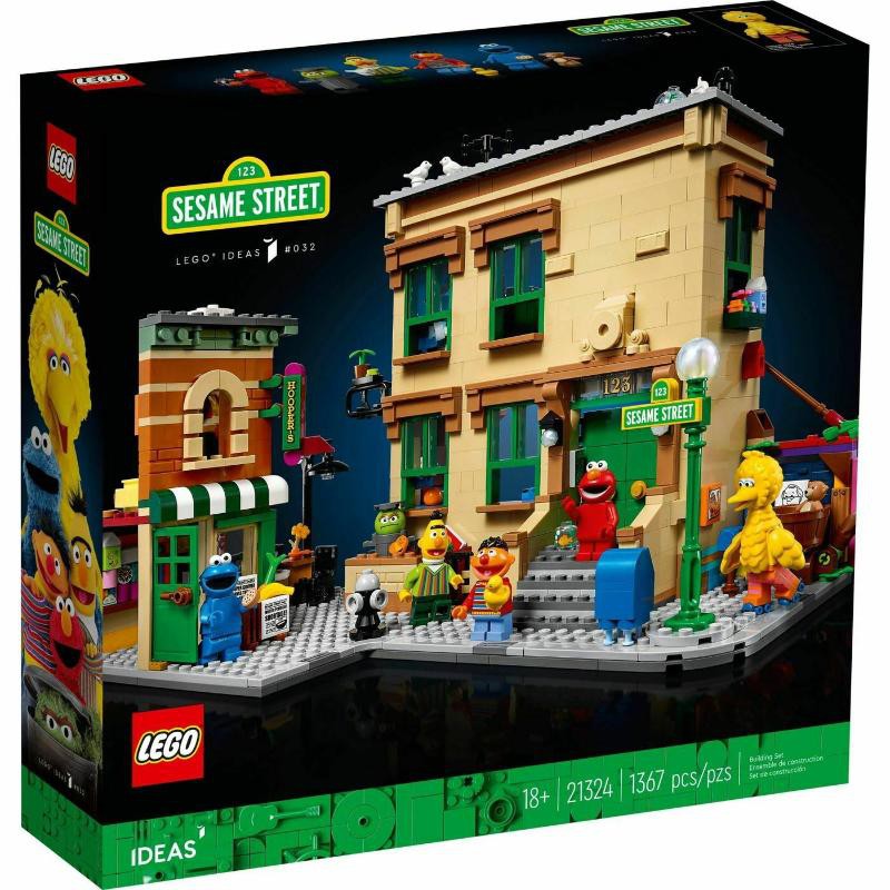[快樂高手附發票] 公司貨 樂高 LEGO 21324 123 Sesame Street 芝麻街
