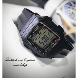 CASIO電子錶 經緯度 十年電池 超大字五組鬧鈴 臺灣CASIO公司貨附保卡 當兵 學生【↘超低】F-201WA-9