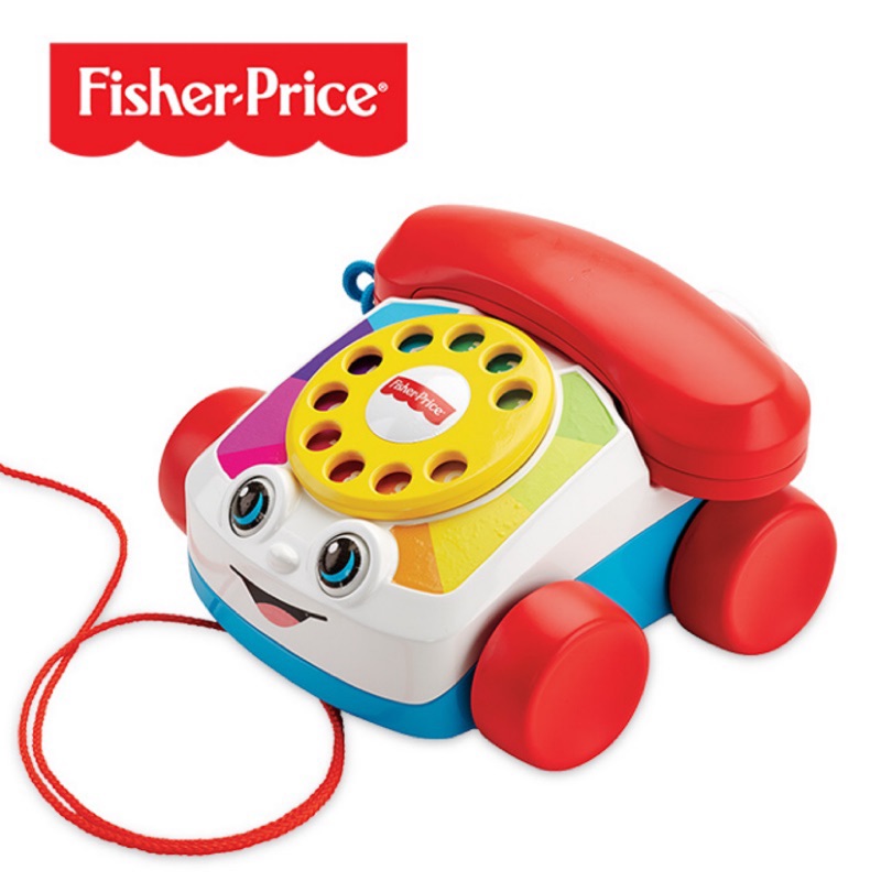 Fisher-Price費雪經典可愛電話/有聲電話/古董電話/電話玩具/電話車/二手