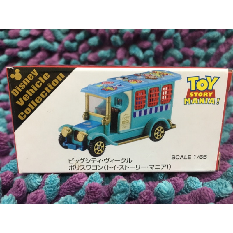 Tomica tomy 多美迪士尼小汽車 玩具總動員 胡迪 翠絲遊園車